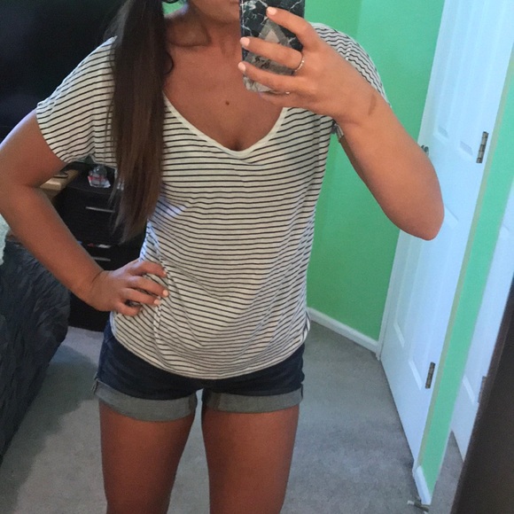 American Eagle Outfitters Tops - Striped tee from AE